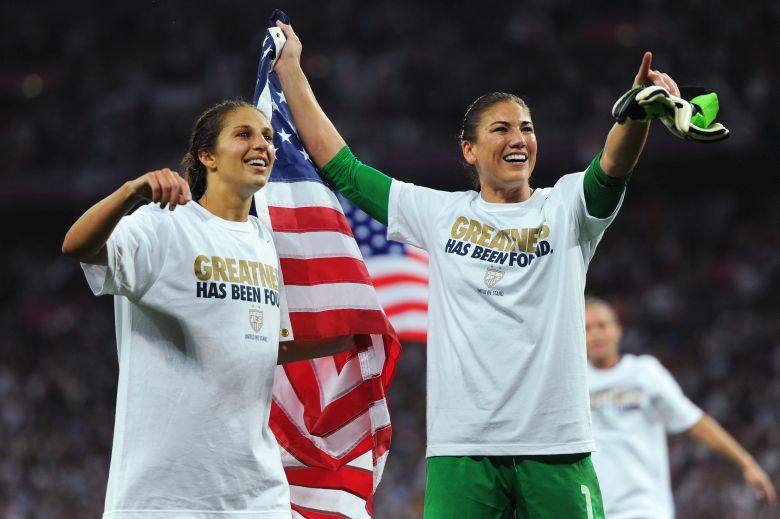 Olympics Day 13 - Women's Football Final - Match 26 - USA v Japan carli lloyd