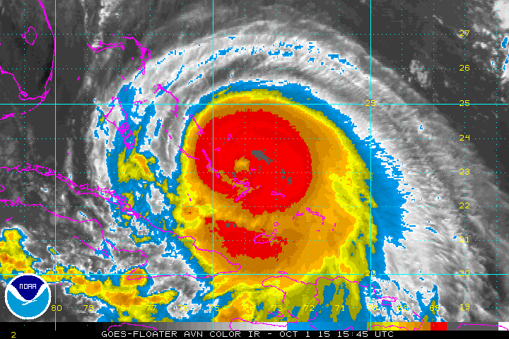 Huracan Joaquín (Getty)