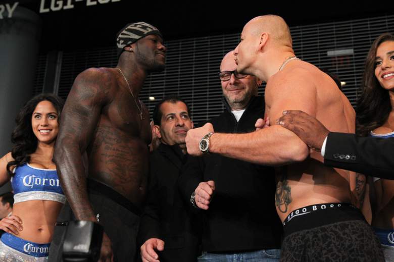 Deontay Wilder vs. Artur Szpilka pesos, Deontay Wilder vs. Artur Szpilka fotos Deontay Wilder vs. Artur Szpilka pesaje