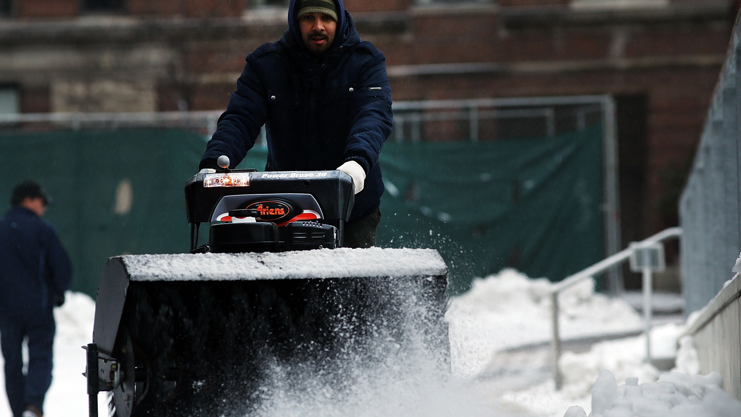 Cuando es la tormenta de nieve en Nueva York esta semana final, el sábado 23 de enero? (Getty