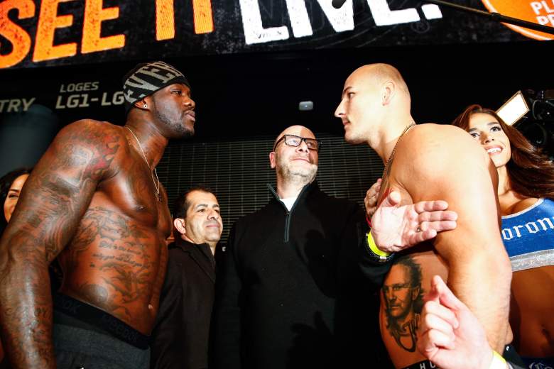 Deontay Wilder vs. Artur Szpilka pesos, Deontay Wilder vs. Artur Szpilka fotos Deontay Wilder vs. Artur Szpilka pesaje