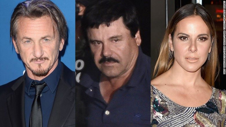 Kate del Castillo, El Chapo, Sean Penn