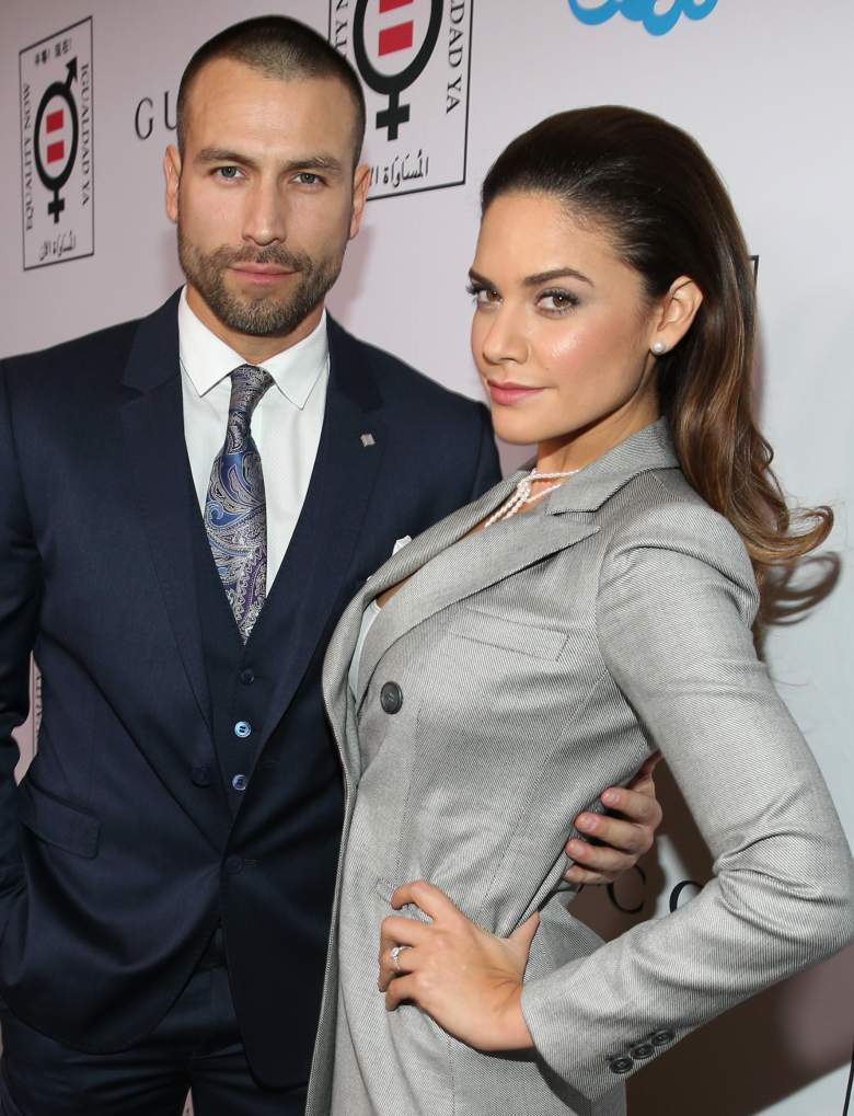 Rafael Amaya y Angélica Celaya, en 2014 (Getty)