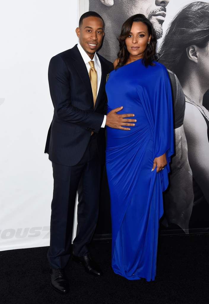 Ludacris y Eudoxie Mbouguiengue (Getty Images)