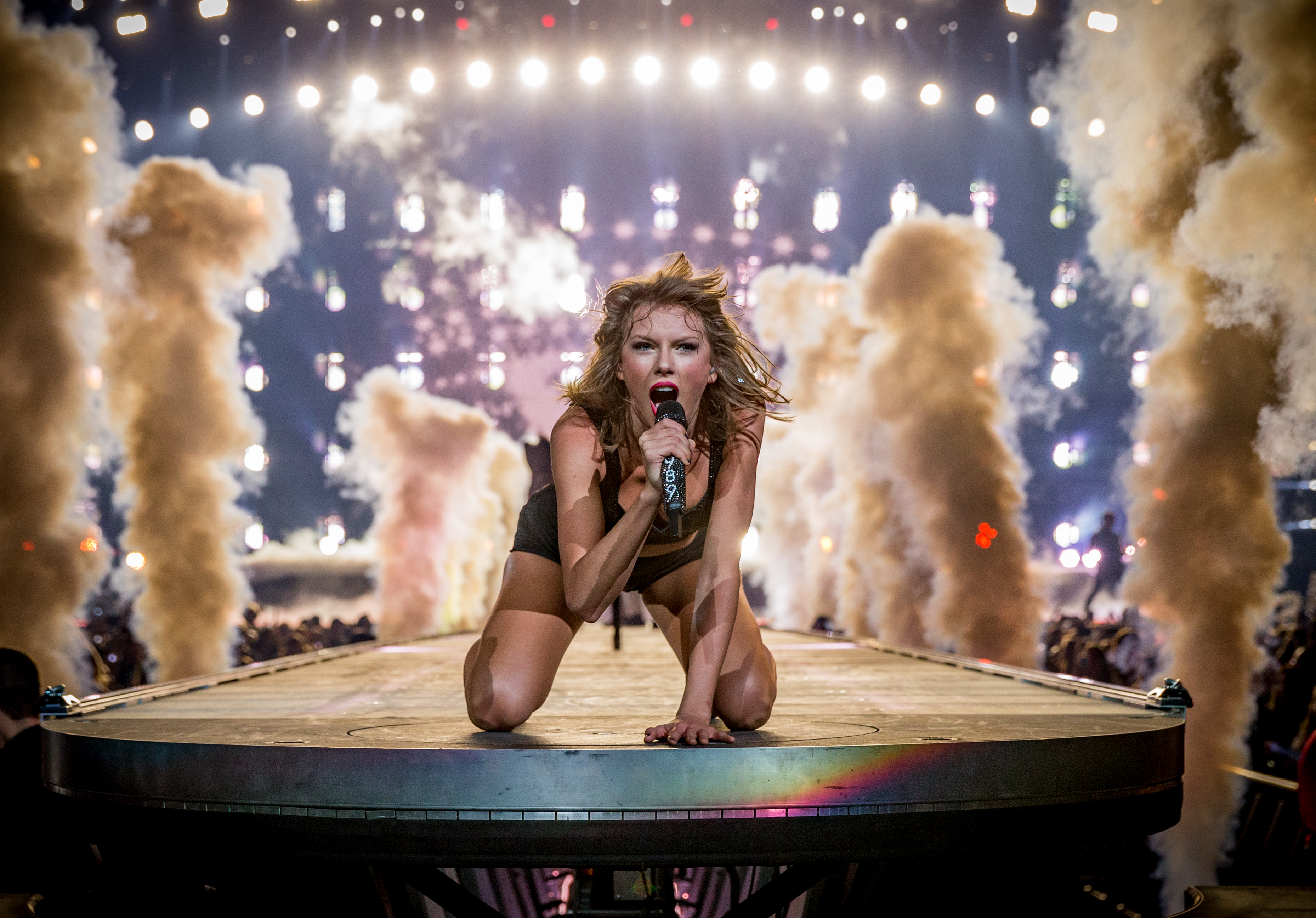 Taylor Swift fue la celebridad de más alto ingresos, según la revista Forbes. (Getty)