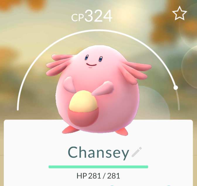 Chansey se encuentra a menudo en áreas asociadas con la salud.