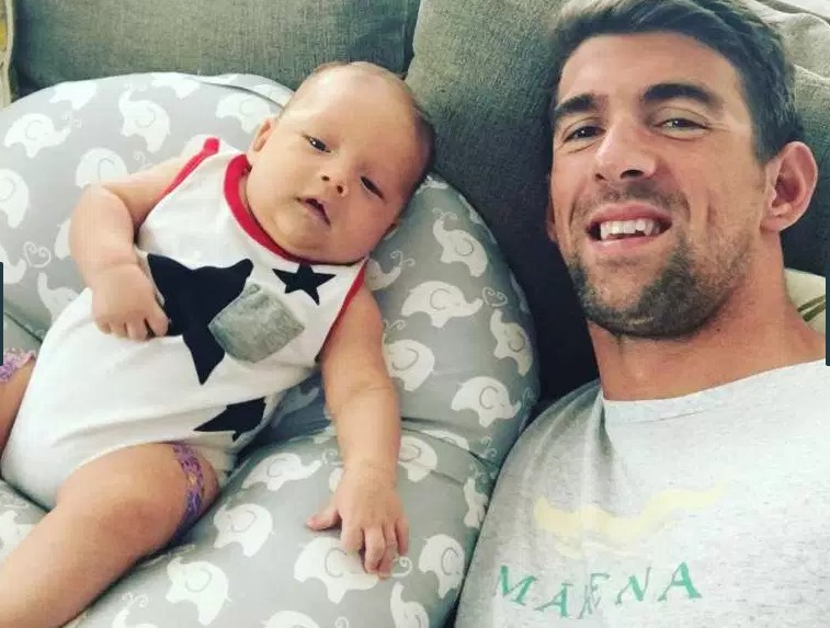 hijo de michael phelps, familia de michael phelps