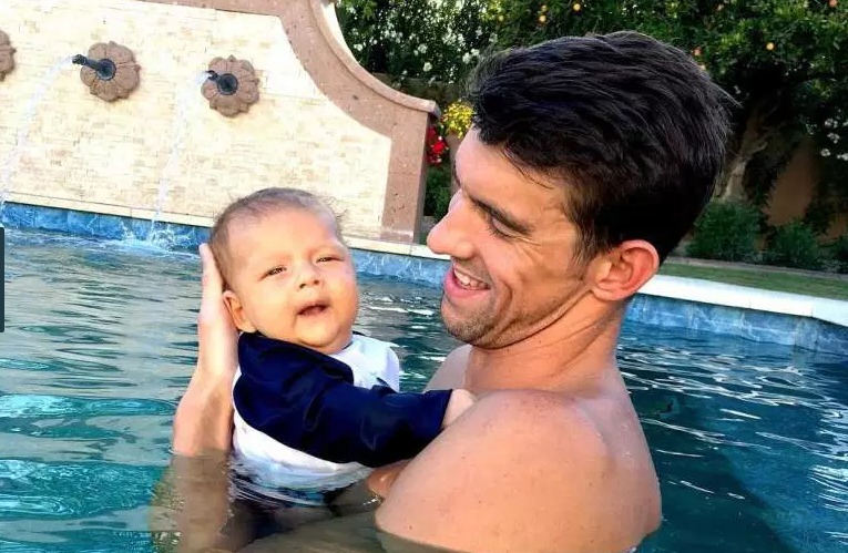 hijo de michael phelps, familia de michael phelps