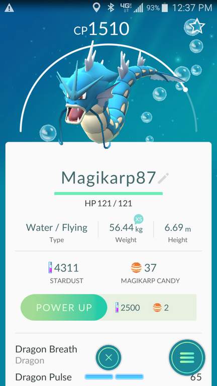 movesets nuevos de pokemon go