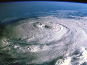 Imagen del Huracán Matthew visto desde el espacio (NASA)