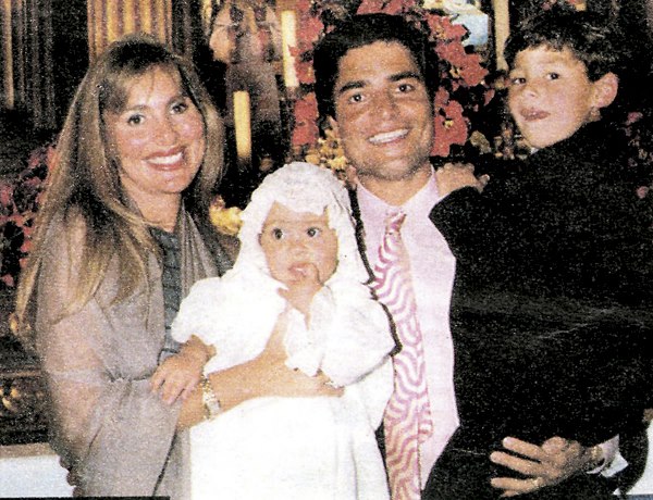 Marilissa Maronese, esposa de Chayanne, isadora figueroa y Lorenzo figueroa