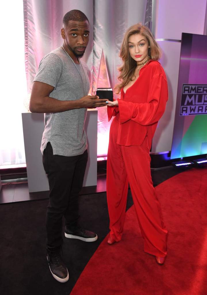 American Music Awards Gigi Hadid Jay Pharoah