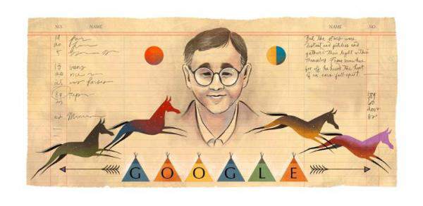 James Welch Google Doodle, James Welch Google, James Welch