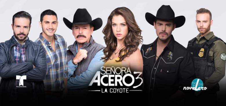 Parte del elenco de la Señora Acero 3: La Coyote (Facebook)