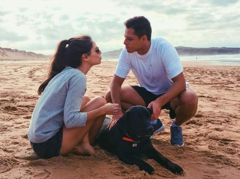 Javier Chicharito Hernandez, Lucia Villalon