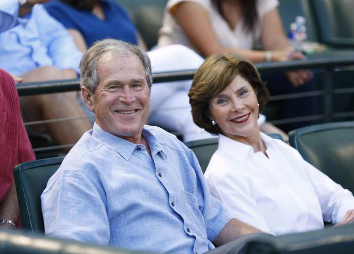 George W. Bush & Laura Bush (Getty)