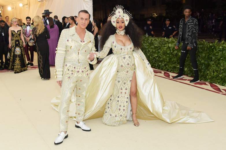 Cardi B, Jeremy Scott, Met Gala 2018