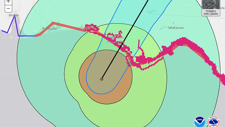 ¿El huracán Michael golpeará Pensacola? Último seguimiento y pronóstico