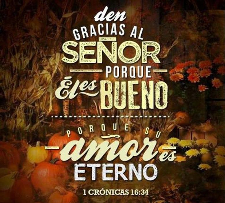 Acción de Gracias 2018: versículos de la Biblia para compartir, Thanksgiving