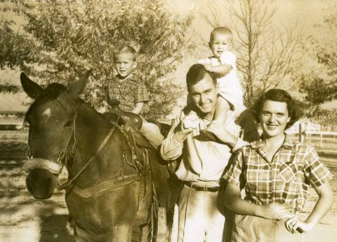 George H.W. Bush y sus hijos: Las fotos que tienes que ver