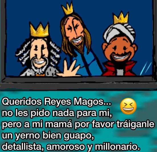 Frases chistosas para compartir en el Día de Reyes Magos