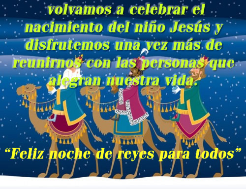 Frases y Felicitaciones para compartir en el Día de los Reyes Magos