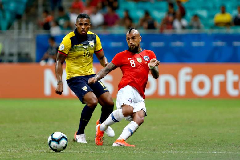 Chile le gana a Ecuador en Copa América