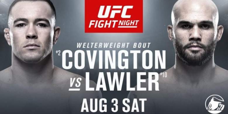 LIVESTREAM-Robbie Lawler vs. Colby Covington en vivo hoy