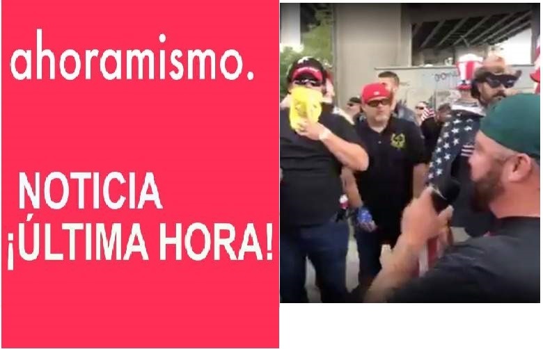 VER: Protestas "Fin del Terrorismo de Estados Unidos" en Portland en vivo