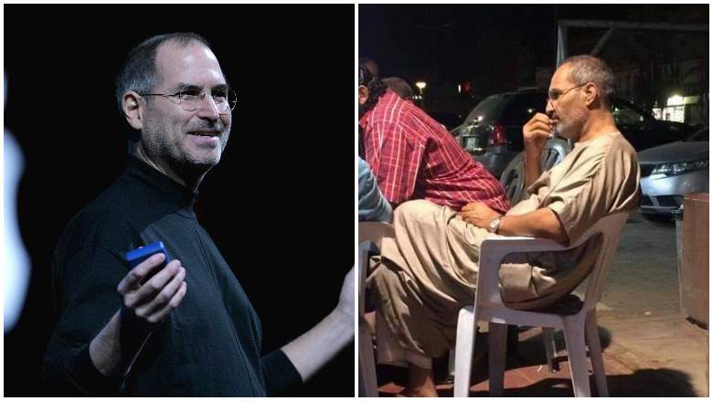 Por esta foto aseguran que Steve Jobs fingió su muerte: ¿está vivo?