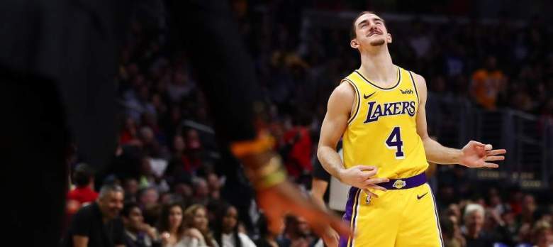 Rihanna: Sorprendida mirando a Alex Caruso de los Lakers