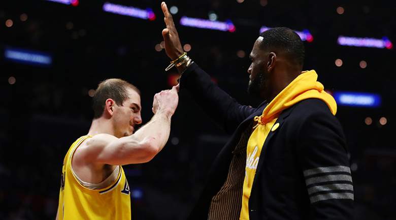 LeBron James hace una gran revelación sobre Alex Caruso