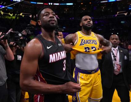 [VIDEO] Wade es mofado por excompañeros por su mejor equipo de la historia