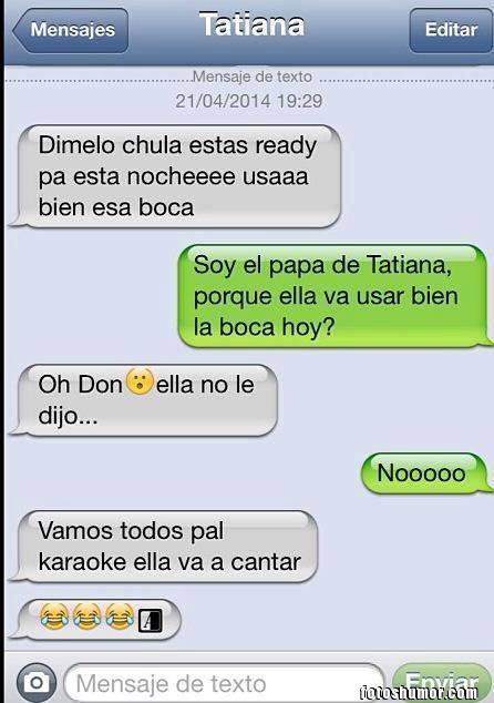 Mira las conversaciones chistosas en WhatsApp