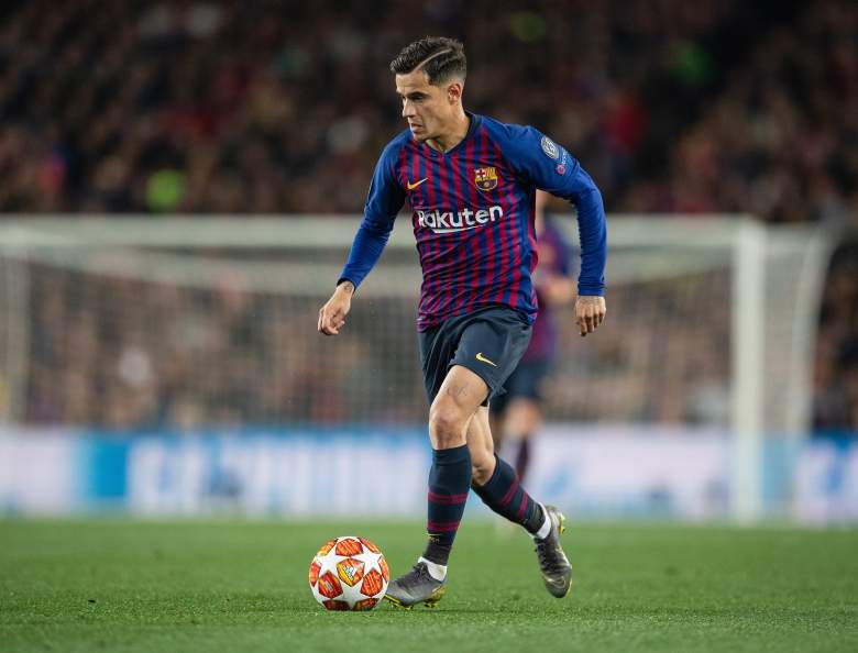 Philippe Coutinho con el FC Barcelona