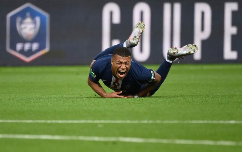 Mbappé golpe