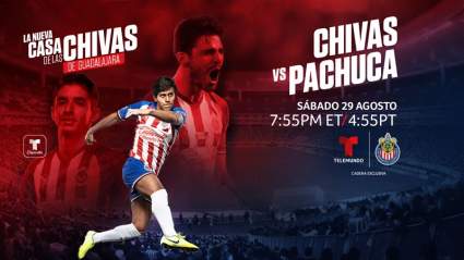 ¿Dónde ver el partido del CHIVAS DE GUADALAJARA VS. C .F. PACHUCA?