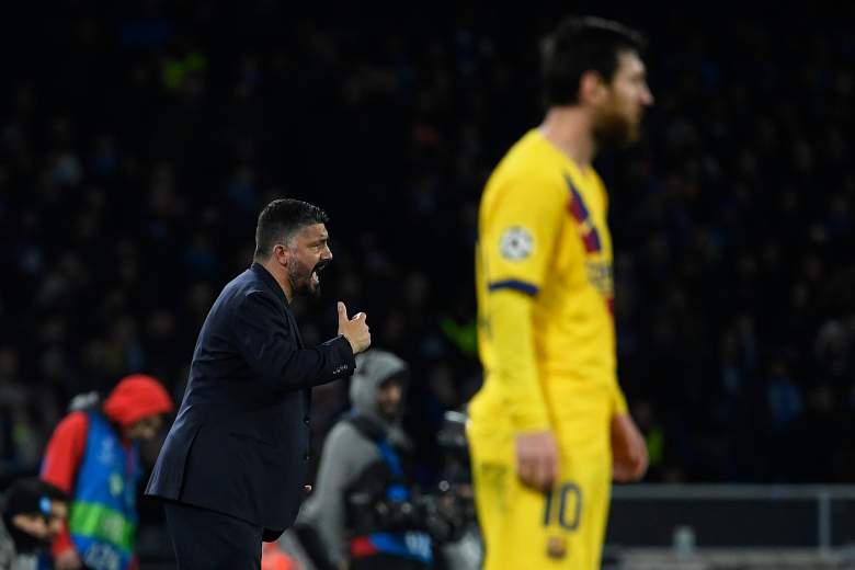 Gennaro Gattuso entrenador del Nápoles