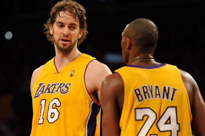 Pau Gasol y Kobe Bryant