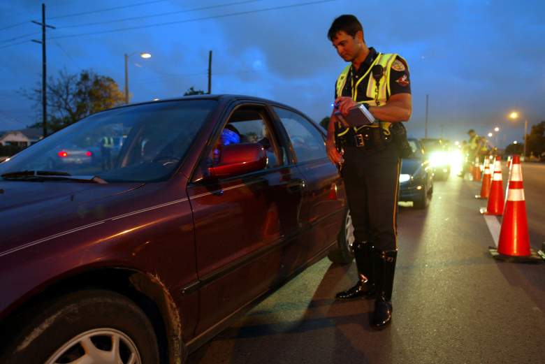 Control de la policia de Miami.