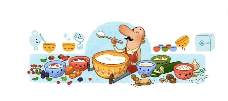 Google Doodle en honor a Stamen Grigorov