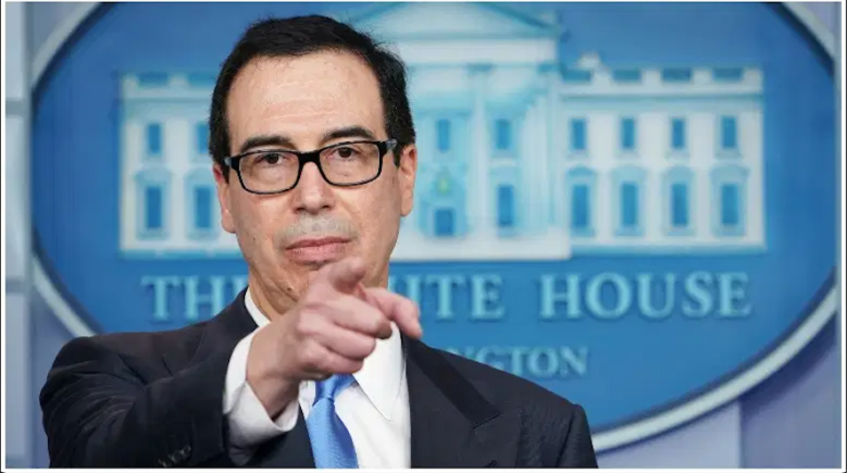 El secretario del Tesoro de Estados Unidos, Steven Mnuchin.