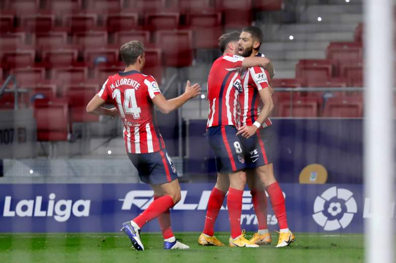 Festejo de Yannick Ferreira Carrasco.