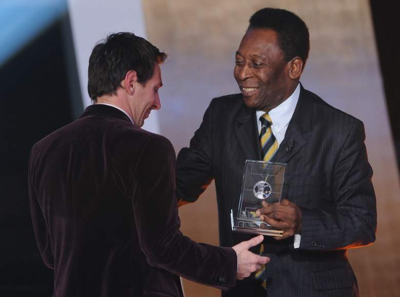 Leo Messi y Pelé