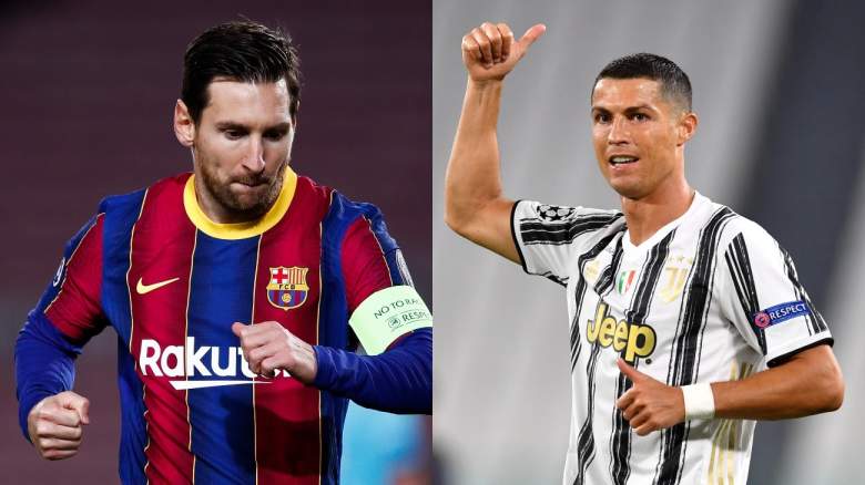 Lionel Messi y Cristiano Ronaldo