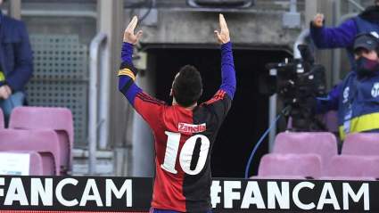 ¡Piden que Messi deje el dorsal 10 en honor a Maradona!