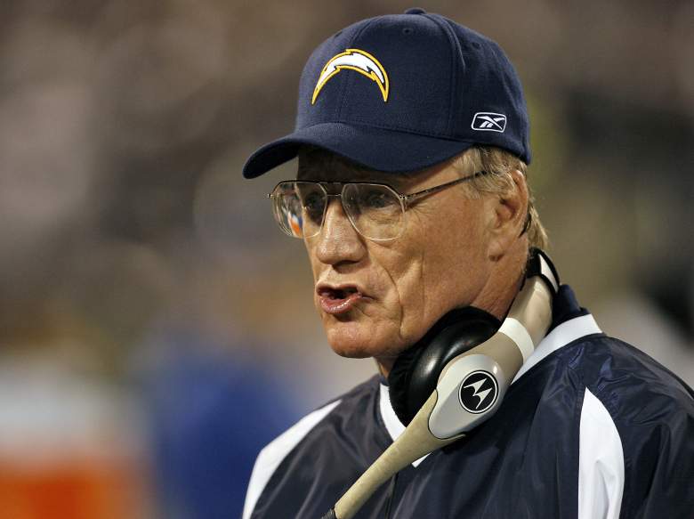 Marty Schottenheimer al frente de San Diego Chargers.