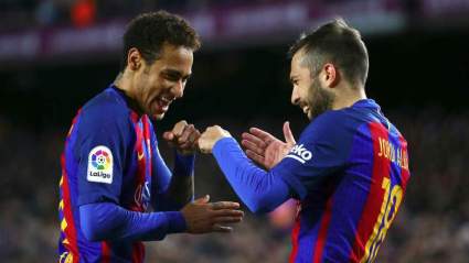 Jordi Alba: “Es mejor que no juegue Neymar”