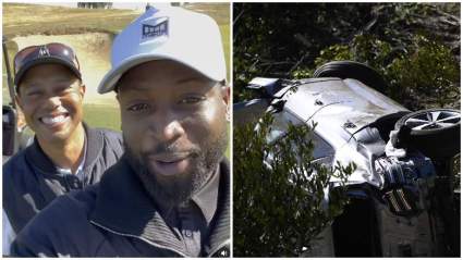 ¿Qué hizo Tiger Woods antes de su accidente?