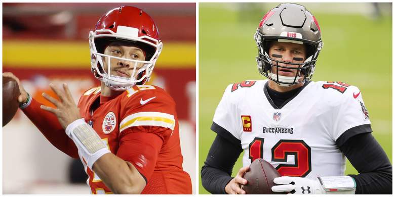 Patrick Mahomes vs Tom Brady, NFL